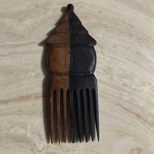 Authentic African Carved Comb